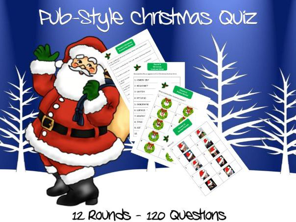 Christmas Quiz #2, The Pub Quiz Bros